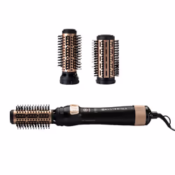 Bellissima BHS4 1100, Hot air brush, Warm, Long, Medium, Black, Rose gold, Hanging loop, 1000 W