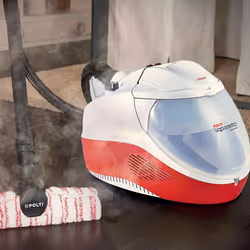 Polti Vaporetto Lecoaspira FAV50 Multifloor Cylinder steam cleaner 1.8 L 1350 W Red, White - Additional view 4