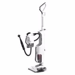 Polti Vaporetto 3 Clean, Upright vacuum, Bagless, White, 0.5 L, Rubber, Dry&wet