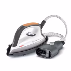 Polti Fluid Curve, Steamer, Grey, White, Monochromatic, Aluminium, Cork, Universal, Aluminium soleplate