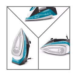 Polti Vaporella Quick & Slide QS220 Steam iron Aluminium soleplate 2400 W Green, White - Additional view 5