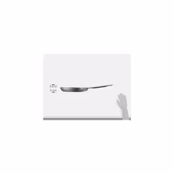 Pentole Agnelli ALMA111BB28 Professional Aluminium 3 Mm. Saute Pan with One Handle  Diameter 28 cm.