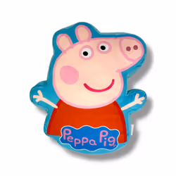 Official Peppa Pig Plush Cushion Pillow - Soft 14 x 12.5 inch