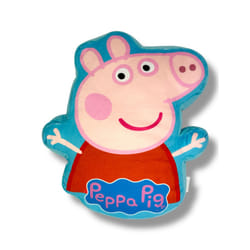 Official Peppa Pig Plush Cushion Pillow - Soft 14 x 12.5 inch