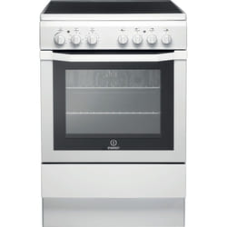 Indesit I6VV2A(W) cooker Freestanding cooker Electric Ceramic White