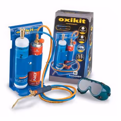 Kemper Group 555.C, Flame gun, Heating, Soldering, Oxy-petrol, Piezo, Grey, Orange, Box