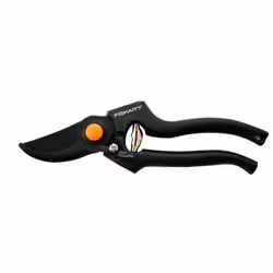 Fiskars 111960, Bypass, Metal, Black, Stainless steel, 230 mm, 270 g