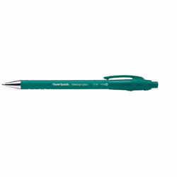 Papermate FlexGrip Ultra, Clip-on retractable ballpoint pen, Refillable, Black, Blue, Green, Red, 4 pc(s)
