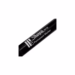 Sharpie W10 chisel tip black ink permanent marker x 1 single pen