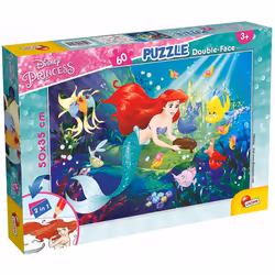 Lisciani Puzzle Df Plus 60 Little Mermaid, 3 yr(s)