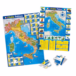 Lisciani 80571 puzzle Jigsaw puzzle 108 pc(s) Maps - Additional view 2