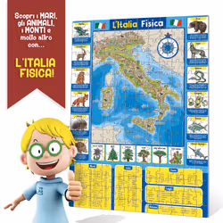 Lisciani 80571 puzzle Jigsaw puzzle 108 pc(s) Maps - Additional view 4