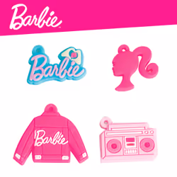 Lisciani Barbie Fashion Jewellery Bag Display 12