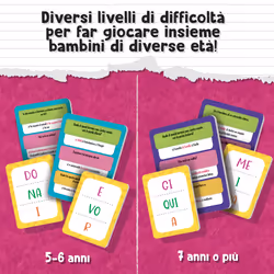Lisciani 100484 board/card game I'm a genius ts vocabulando Board game Educational