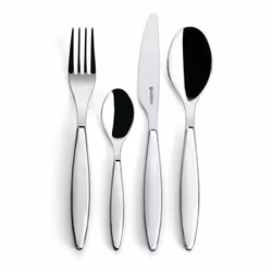 Fratelli Guzzini 24-PIECE CUTLERY SET FEELING, 158 mm, 75 mm, 255 mm