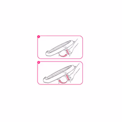 Jelly - Folding Bath Support Seat - Pink