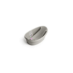 Onda Baby Compact Shower Bath with Thermometer Grey