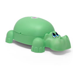 Hippo Fun Potty with Lid, Green