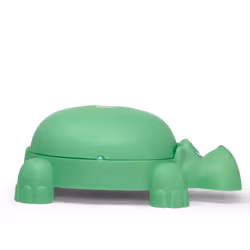 Hippo Fun Potty with Lid, Green