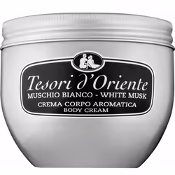 Tesori d’Oriente White Musk Body Cream 300 ml, Cream, Unisex, Nourishing, Universal skin, 300 ml, Pot