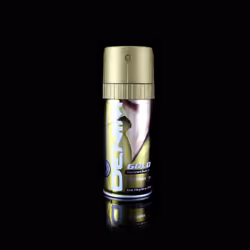 Denim Gold 150ml, Men, Deodorant, Spray deodorant, 150 ml, Apple, Lavender, Juniper berries