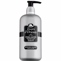 Tesori d’Oriente White Musk, Body, Liquid soap, Pump bottle, Hydrating, Invigorating, Refreshing, Revitalizing, Softening, So ...