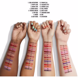 NYX PROFESSIONAL MAKEUP Powder Puff Lippie Lip Cream, Liquid Lipstick - Pop Quiz (Berry)