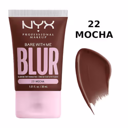 NYX Professional Bare With Me Blur Tint Foundation 22 Mocha 30ml