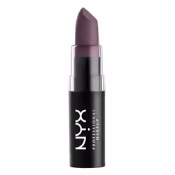 NYX PROFESSIONAL MAKEUP Matte Lipstick - Up The Bass, Gray Purple
