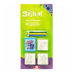 Disney Lilo & Stitch 4 Multiprint Stitch Stamp Set