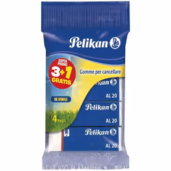 Pelikan AL 20, White, 4 pc(s), Phthalate