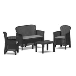 Ipae-Progarden 8009271156043 outdoor furniture set Anthracite