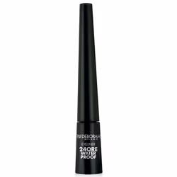 Deborah Milano 24Ore Waterproof, Gel, Pot, Black, 2.9 g, Women, 0.2 mm