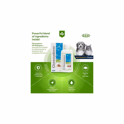 Clorexyderm 4% Shampoo for Dogs & Cats - Dry Itchy Skin Relief - Antibacterial & Anti-fungal - Moisturises Pet Skin & Coat - Reduces Bad Odours -