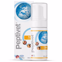 Peptivet Foam Eudermic Foam for Dogs and Cats â Soothing for Itchy Skin â Moisturising - Fast absorbing -