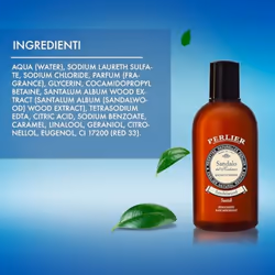 Perlier Foam Bath  Sandalwood  16.9 fl.oz.