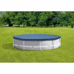 Intex Metal Frame Swimming Pool With Filter Pump And Pool Cover - 10FT