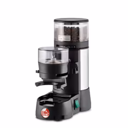 la Pavoni LPGJDL01EU, Burr grinder, 250 g, Flat burr, Plastic, Black, Silver, Plastic, Steel