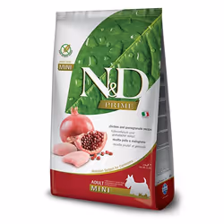 Farmina Pet Food N&D Prime, Adult, Mini (5 - 10kg), Chicken, Pomegranate, 7 kg