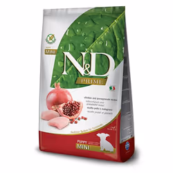 Farmina Pet Food N&D Prime, Puppy, Mini (5 - 10kg), Chicken, Pomegranate, 2.5 kg