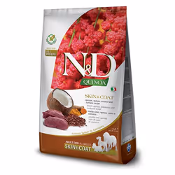 Farmina Pet Food N&D Quinoa, Adult, Maxi (26 - 44kg), Medium (11 - 25kg), Venison, 7 kg