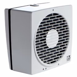 Vortice 12611 Vario 150/6" P Window/Wall Fan with Pullcord & Shutters