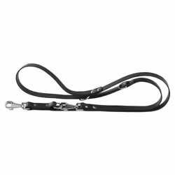dog line 120-200 x 2,2 cm leather black