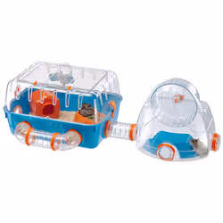 Ferplast Combi 2 Hamster Blue, Transparent - Additional view 5