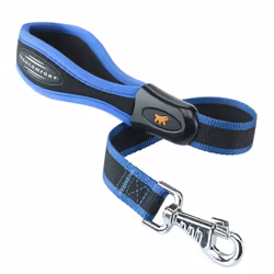 Ferplast Ergocomfort Dog Lead Padded 25mm X 55cm Blue