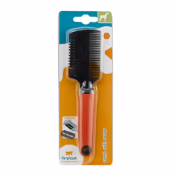 Ferplast Gro 5991 Dog Comb with Razor, 19.5 x 4.5 x 1.5 cm - Additional view 4