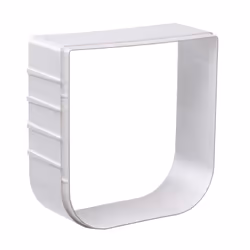 Extension for door for cats and small dogs Swing door SWING 1 EXTENSION 15.5 x 5 x h 16 cm - Depth: 5 cm, White