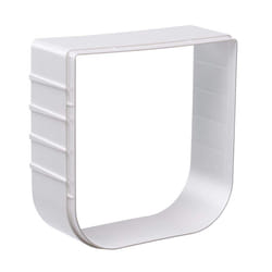 Extension for door for cats and small dogs Swing door SWING 1 EXTENSION 15.5 x 5 x h 16 cm - Depth: 5 cm, White