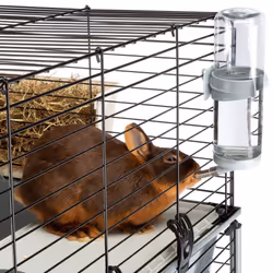 Ferplast Rabbit Cage Grey Run Play Pet Chicken Puppy Cozy Cage Safety Hutch - Additional view 3