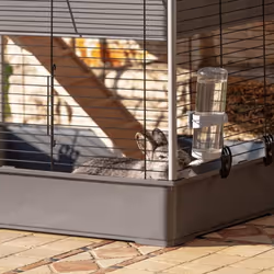 Ferplast Rabbit Cage Grey Run Play Pet Chicken Puppy Cozy Cage Safety Hutch - Additional view 6
